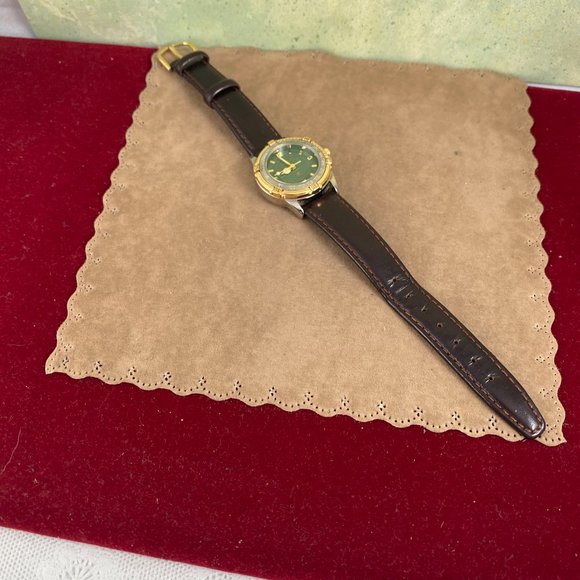 Vintage Fossil Blue Sports Watch Green Watch - Picture 2 of 9